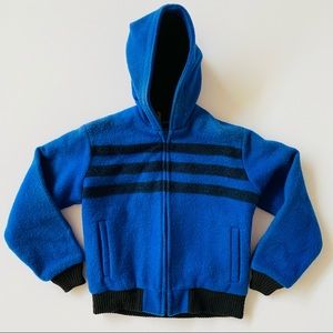 Woolrich | Vintage Hooded Wool Jacket S Dead Stock